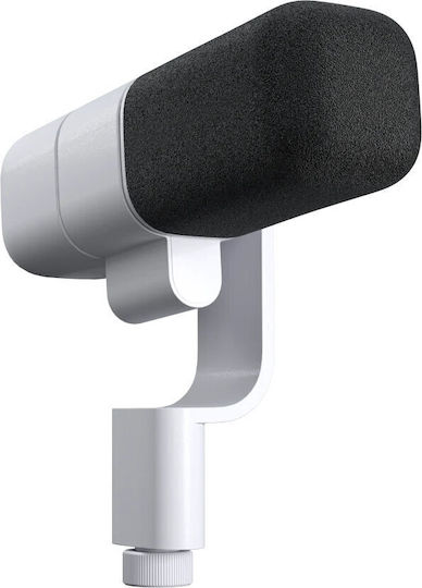 Logitech Yeti Μικρόφωνο XLR / USB Shock Mounted για Studio σε Λευκό Χρώμα