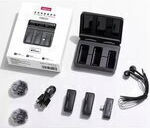 Ulanzi UW-MIC 20P Set Drahtlos Mikrofon Πέτου, Clip On für Handy