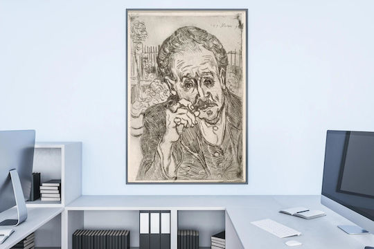 Dr Gachet Auvers-sur-oise Картина Копие на Ван Гог Платнен 40x50см