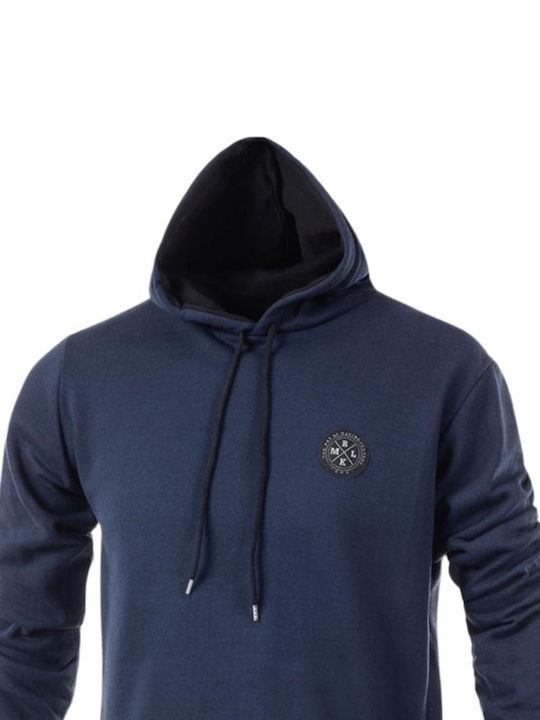 Senior Men's Sweatshirt with Hood Black