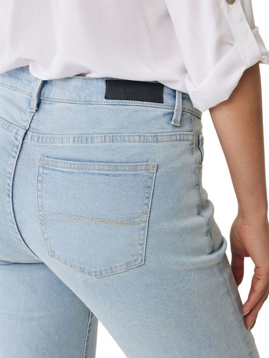 Damenjeans in Gerader Linie Light Blue