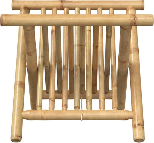 vidaXL Θήκη Περιοδικών Καφέ 34.5x30.5x42εκ.