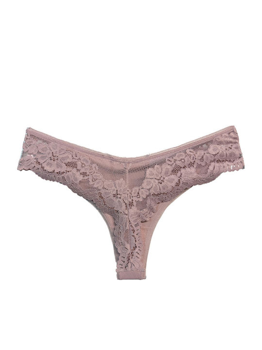 Women's Brazil with Lace Brown