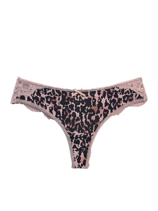 Women's Brazil with Lace Black