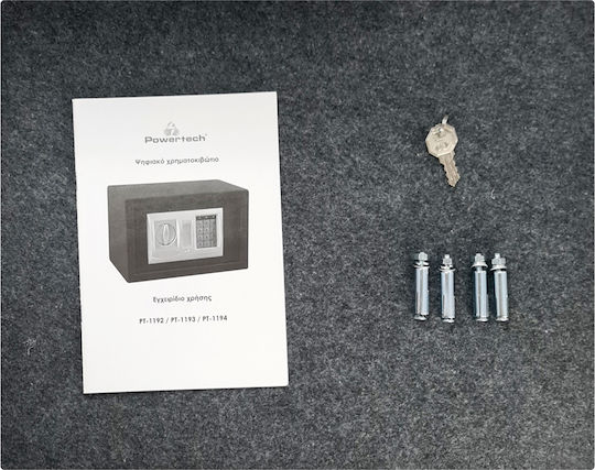 Powertech Safe with Digital Lock L43xW35xH20cm PT-1194
