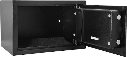 Powertech Tresor Abmessungen H31xB20xH20cm mit Gewicht 8kg PT-1196