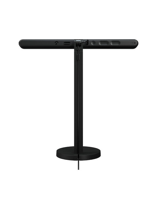 Logitech LED Φωτιστικό Γραφείου σε Μαύρο Χρώμα
