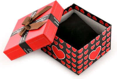 Gift Box A Watch Red Hearts