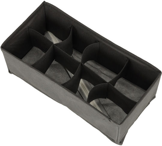 ikonka Drawer Organizer for Underwear / Socks / Ties / Belts in Gray Color 4pcs