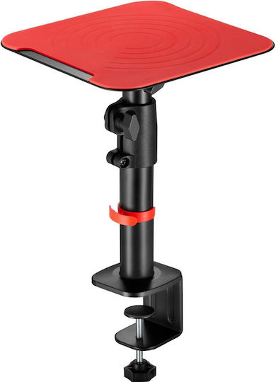 Mozos Speaker Stands in Black / Red Color