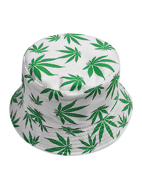 Summertiempo Υφασμάτινo Καπέλο Bucket Λευκό