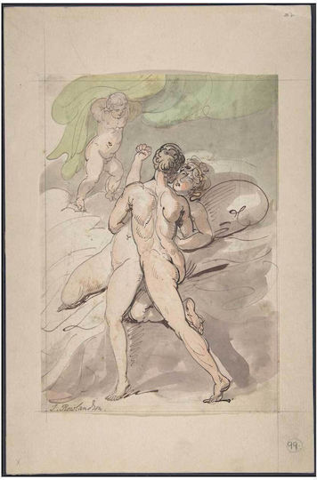 Nude Картина Платнен 80x120см