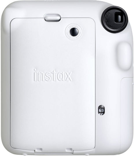 Fujifilm Instax Mini 12 Sofort Analoge Kamera + Hülle & Album Weiß