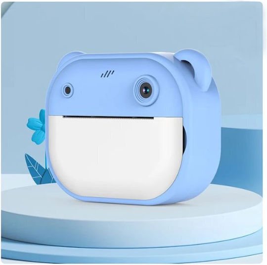 Portable mini printer Детски Фотоапарат с Термален Печат Син