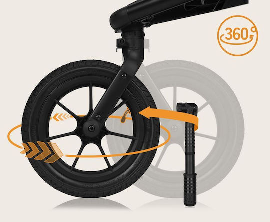 Lionelo Azura Kinderwagen Geeignet ab 6+ Monaten Green Forest