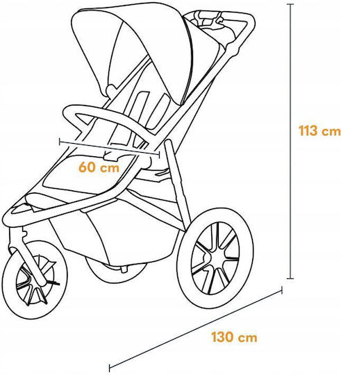 Lionelo Azura Kinderwagen Geeignet ab 6+ Monaten Green Forest