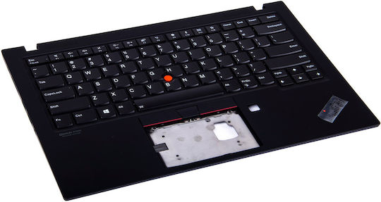 Lenovo Лаптоп Клавиатура за Lenovo ThinkPad X1 Carbon 7 със Задно Осветяване в Черен Цвят SM10Q99147