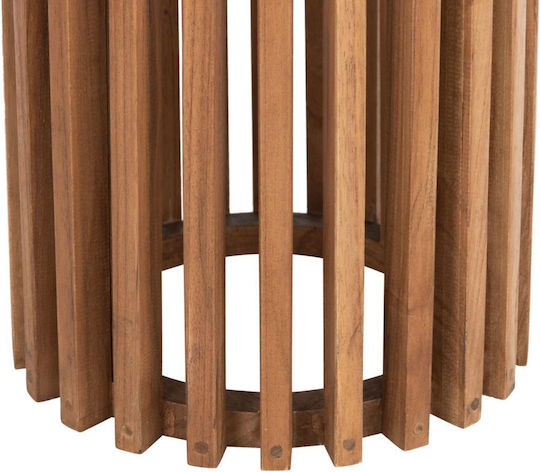 HomeMarkt Frantz Βάση Τραπεζιού Μπαρ Φυσικό 40x40x90cm