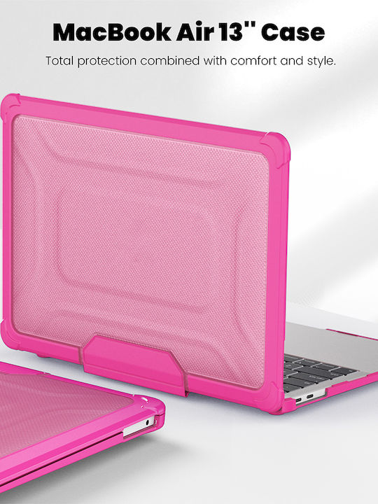 Sonique Husă Icy Pentru Laptop 13" Apple MacBook Air 13'' 2018/2020 În Culoare Roz