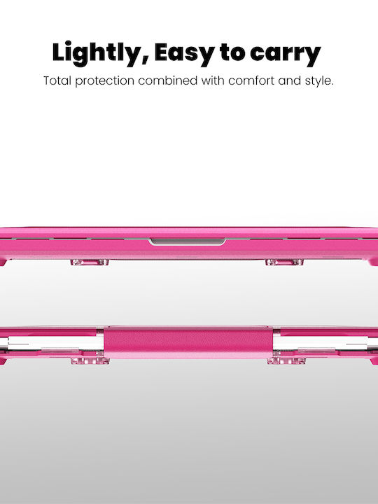 Sonique Husă Icy Pentru Laptop 13" Apple MacBook Pro 13'' 2018/2020/2022 În Culoare Roz