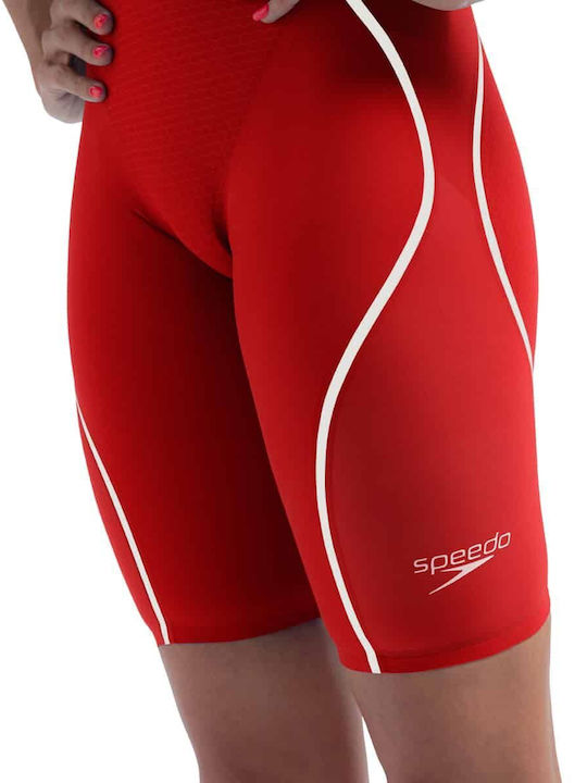 Speedo 15855H728 Women's One Piece Competition Swimsuit Red