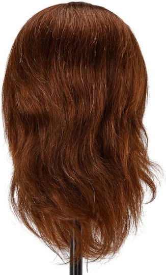 Training Head with Beard Natural Hair-0148408