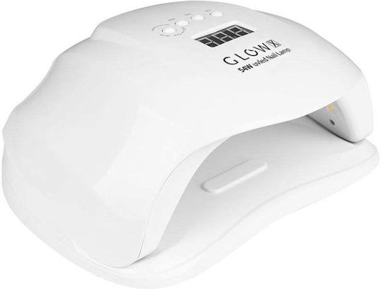 Activeshop Nail Polish Curing Lamp UV / LED 54W White