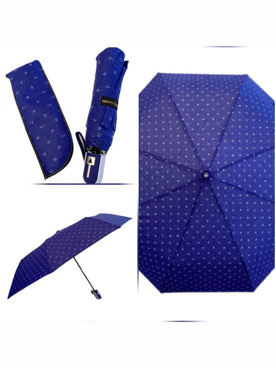 Real Star Regenschirm Kompakt Blau