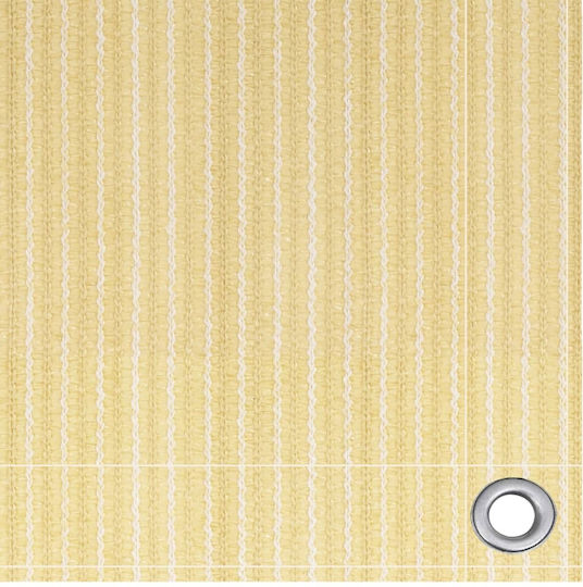 Vidaxl Zeltteppich Beige 400x800 cm HDPE