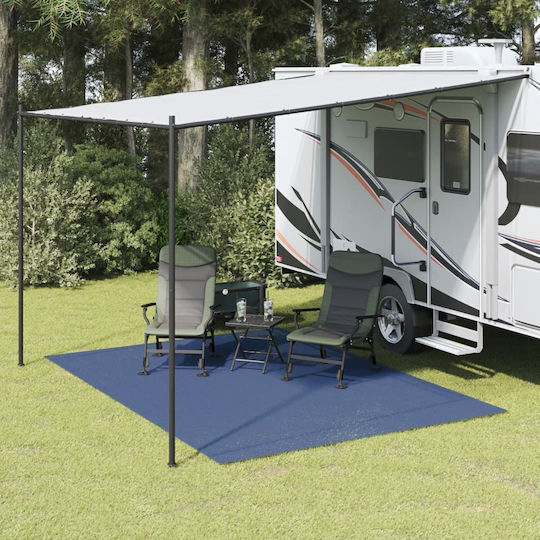 Camping Floor Mat Blue 3.5x2.5 M