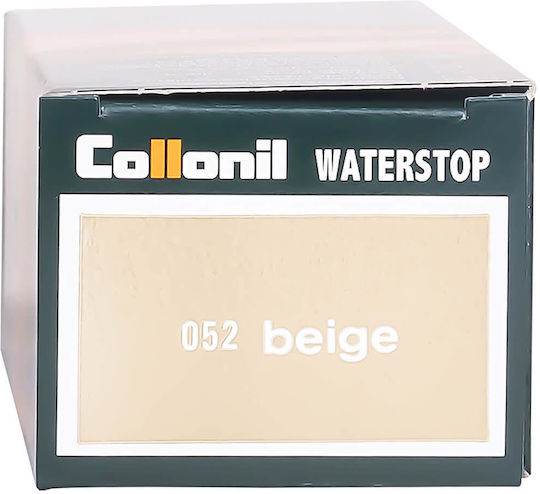 Κρέμα Παπουτσιών Αμυγδαλέλαιο Collonil Waterstop Colours 75 Ml Μπεζ