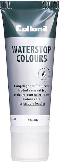 Κρέμα Παπουτσιών Αμυγδαλέλαιο Collonil Waterstop Colours 75 Ml Μπεζ