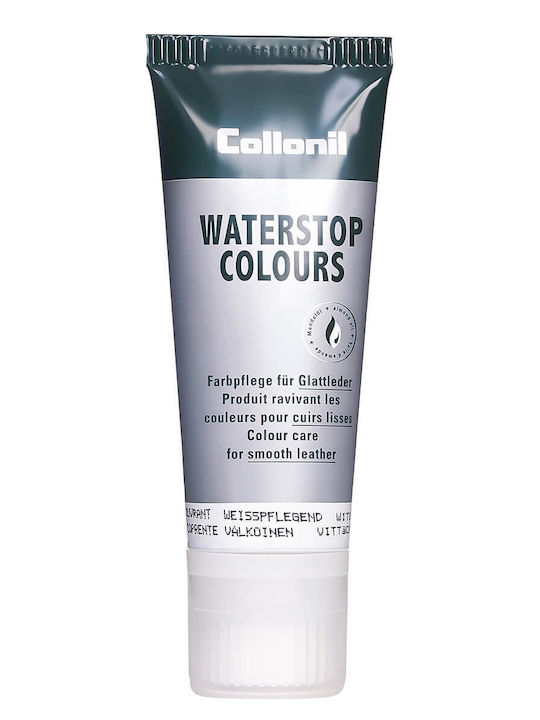 Crema pentru încălțăminte cu ulei de migdale Collonil Waterstop Colours 75 ml