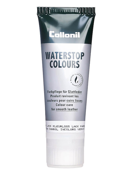 Collonil Waterstop Colours Almond Oil Shoe Cream Κρέμα Παπουτσιών Λάδι Αμυγδάλου 75 Ml Έλλειψη Farblos