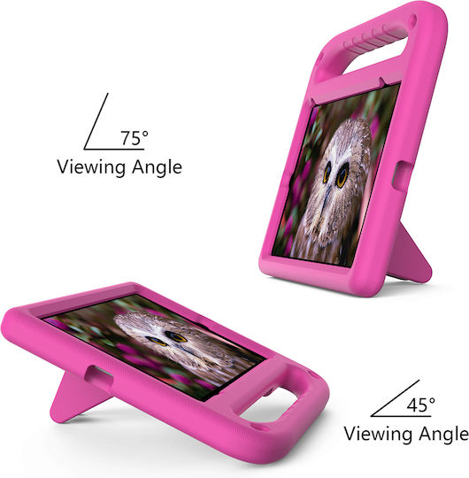 Sonique Jazzy Back Cover pentru Copii Fuchsia (iPad mini 2021 / mini 2024)