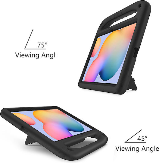 Sonique Jazzy Back Cover For Kids Black Samsung Galaxy Tab S6 Lite 10.4 P610/P615