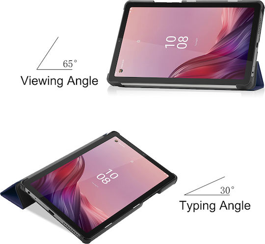 Sonique Flip Cover Ανθεκτική Μπλε (Lenovo Tab M9 9)