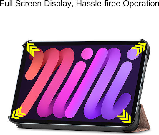 Sonique Flip Cover Ανθεκτική Ροζ Χρυσή (iPad mini 2021 / mini 2024)