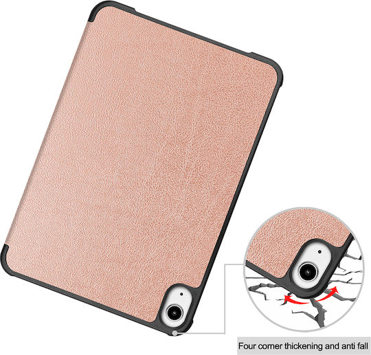 Sonique Flip Cover Ανθεκτική Ροζ Χρυσή (iPad mini 2021 / mini 2024)