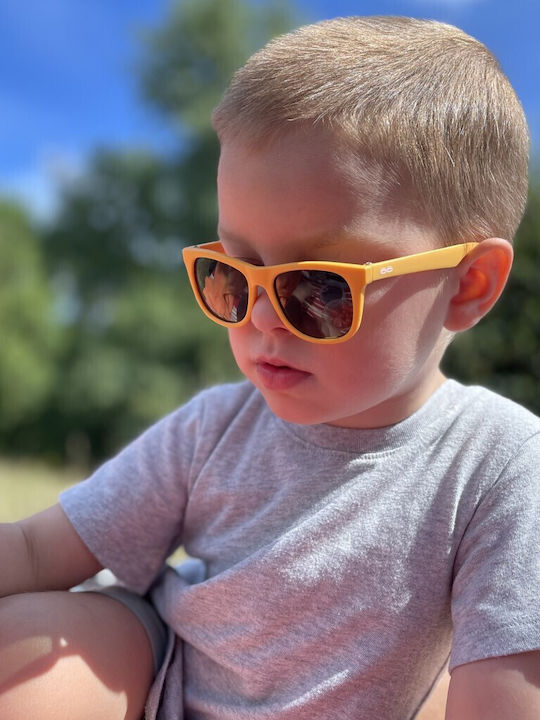 Kids Sunglasses 6-36 Months Classic Itooti Unbreakable Flexible Frame Brown Frame 100% UV Protection