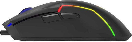 Marvo M655 RGB Gaming Ποντίκι 12000 DPI Μαύρο