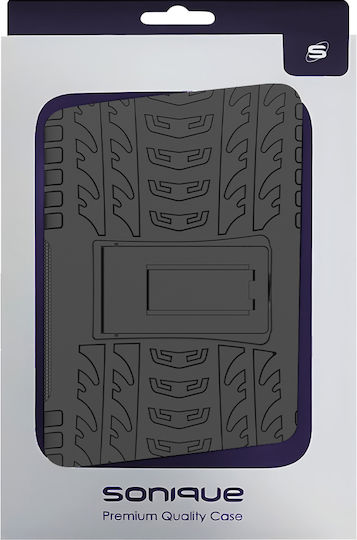 Калъф За Таблет Sonique Defender Samsung Galaxy Tab S9+ 12.4" Galaxy Tabs10+ 12.4" Galaxy S9 Fe+ 12.4" Черен