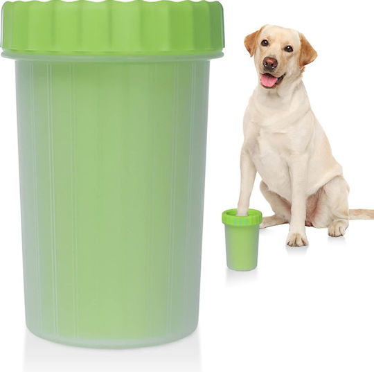 Zola Silicone Paw Cleaning Device Animals Xl Size 15x11 Cm Green