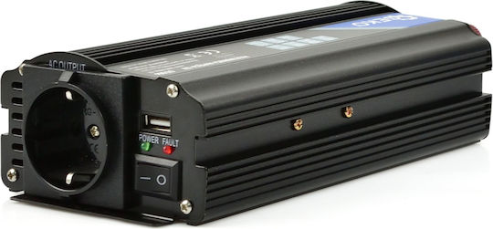Geko Invertor Auto Modificat Sine Wave 1600W pentru Convertirea 12V DC în 230V AC