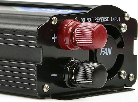 Geko Invertor Auto Modificat Sine Wave 1600W pentru Convertirea 12V DC în 230V AC