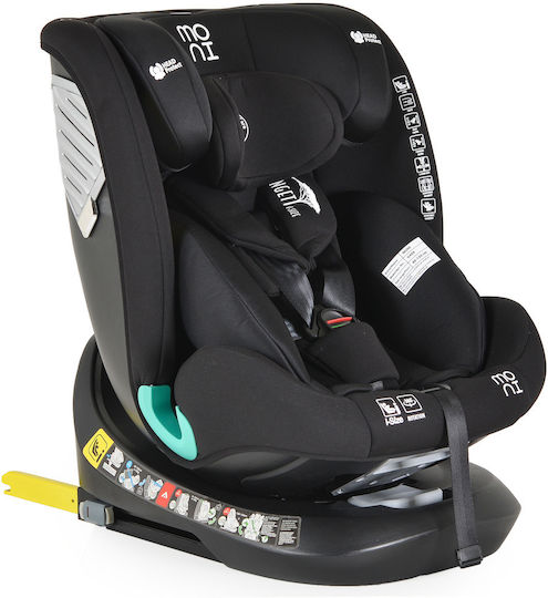 Moni Serengeti Baby Car Seat i-Size with Isofix Black 0-36 kg