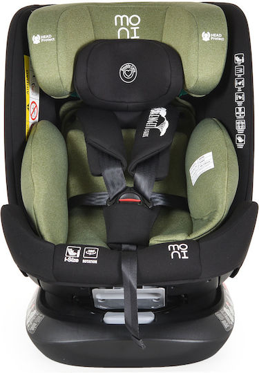 Moni Serengeti Baby Car Seat i-Size with Isofix Sky Green 0-36 kg