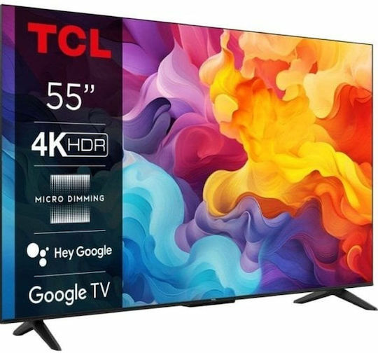 TCL Smart Τηλεόραση 55" 4K UHD LED P61B HDR (2023) 55P61B