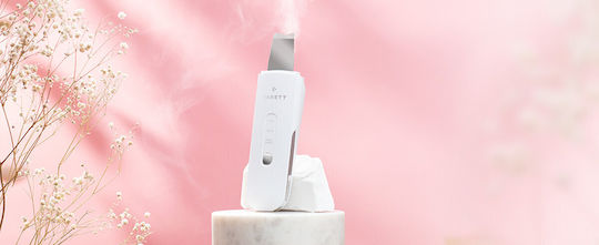 Garett Beauty Breeze Scrub Cavitation Peeling Device White
