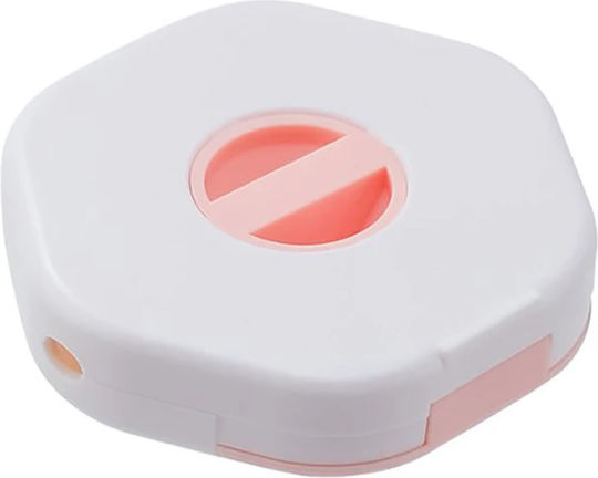 Telefonkabel Aufbewahrungstasche Zola tragbar 1,7 x 6,3 cm Weiß